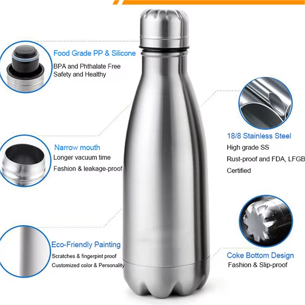 Portable 350ML Double Wall Cola Cup