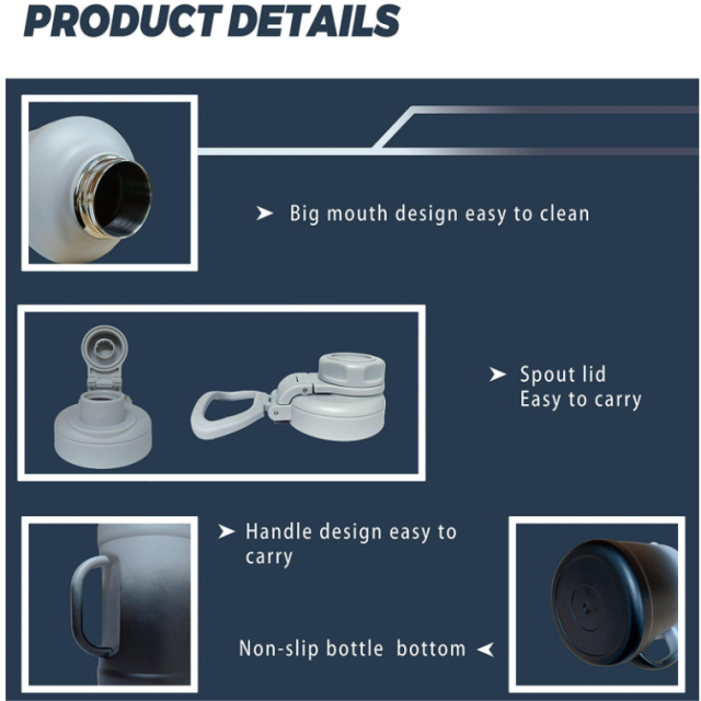 2L Stainless Steel Beer Growler - Customizable Vacuum Flask For Wholesale