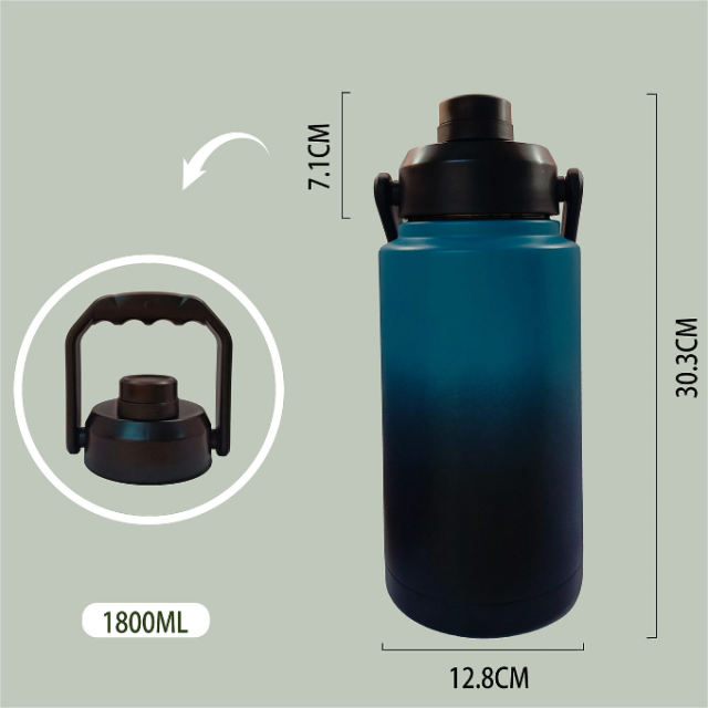 Yuchuan 1.8L Beer Growler - Gym Stainless Steel Water Bottle Wholesale