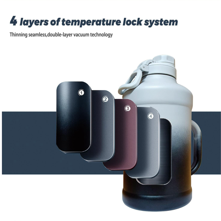 2L Stainless Steel Beer Growler - Customizable Vacuum Flask For Wholesale