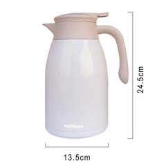 YuChuan 1.5L Coffee Pot - Thermal Water Bottle Stainless Steel