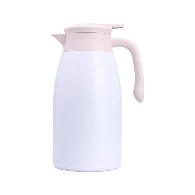 2.5L Coffee Pot With Handle - Insulated Stainless Steel Water Bottle