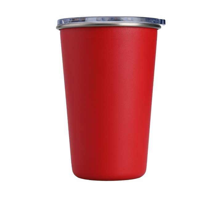 Yuchuan 16OZ Single Wall Coffee Cup - Cute Stainless Steel Water Bottle