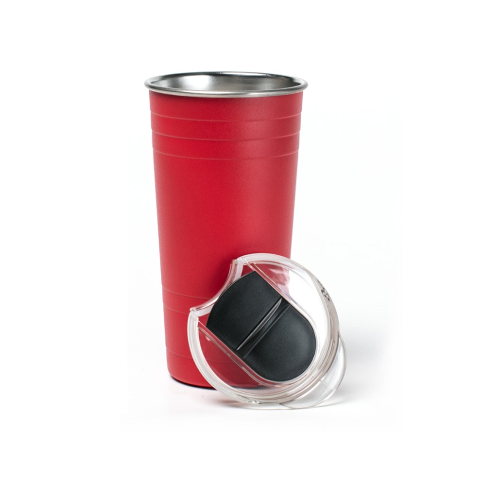 Yuchuan 16OZ Double Wall Coffee Cup - Insulated Personalized Travel Mug With Lid