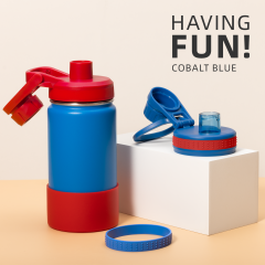 Yuchuan Stainless Steel Sports Water Bottle - Double Wall Vacuum Insulation