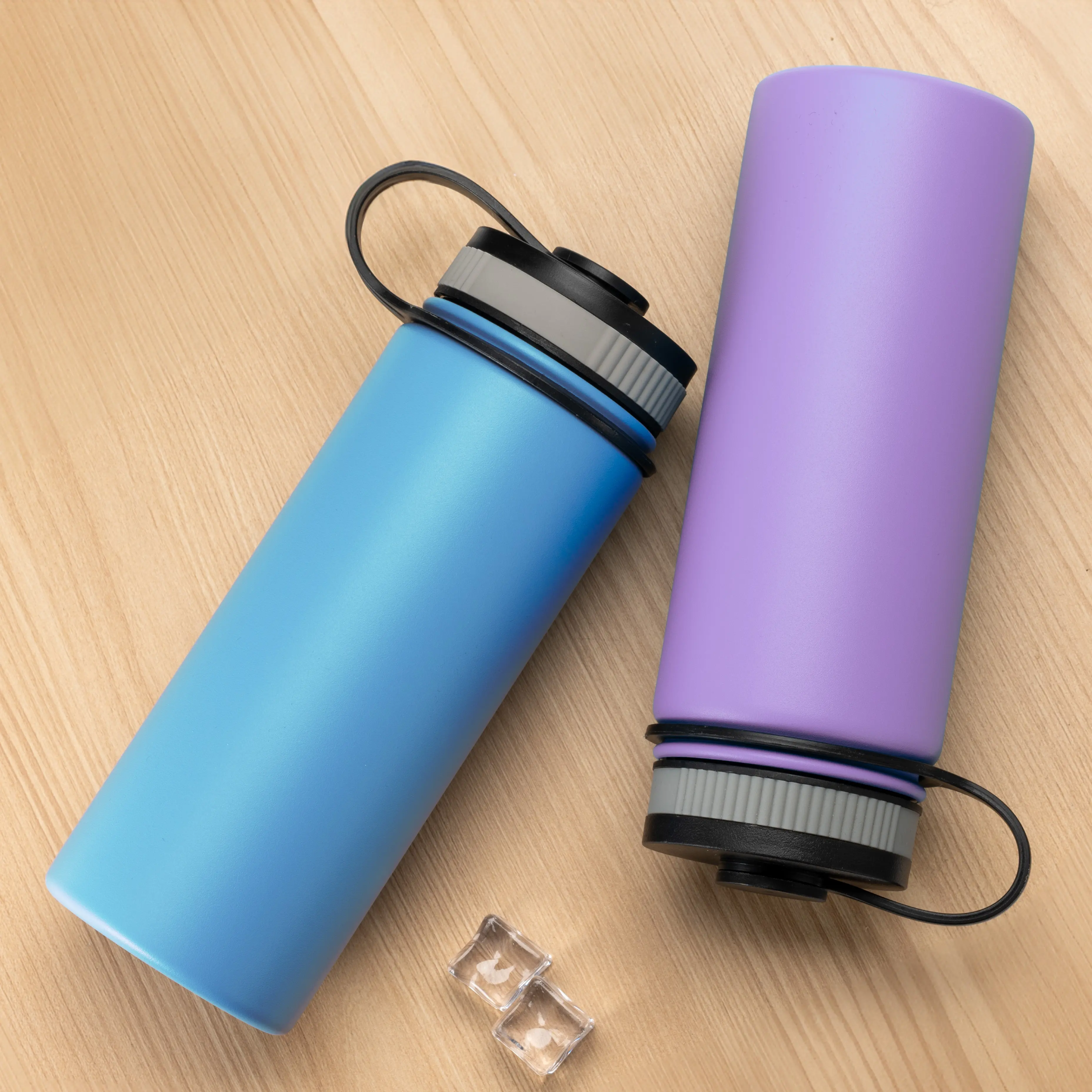 Yuchuan 18oz Sports Water Bottle - Vacuum Insulated and Eco-Friendly