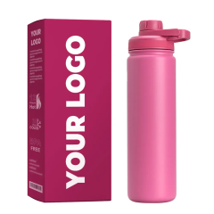 Yuchuan 22oz Sports Water Bottle - Double Wall Vacuum Insulation