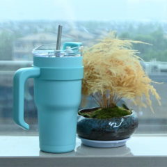 30OZ Double Wall Tumbler With Handle