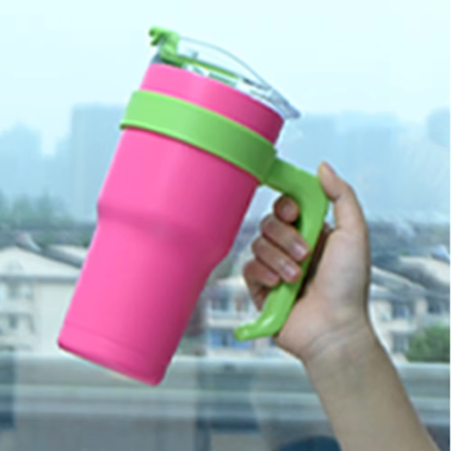 30OZ Double Wall Tumbler With Handle