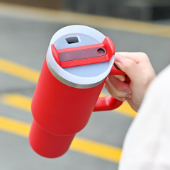 40OZ Stainless Steel Tumbler With Handle - Yuchuan Car Travel Bottle For Bulk Orders