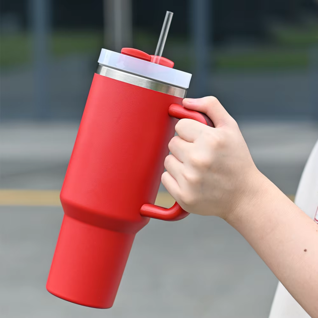 40OZ Stainless Steel Tumbler With Handle - Yuchuan Car Travel Bottle For Bulk Orders