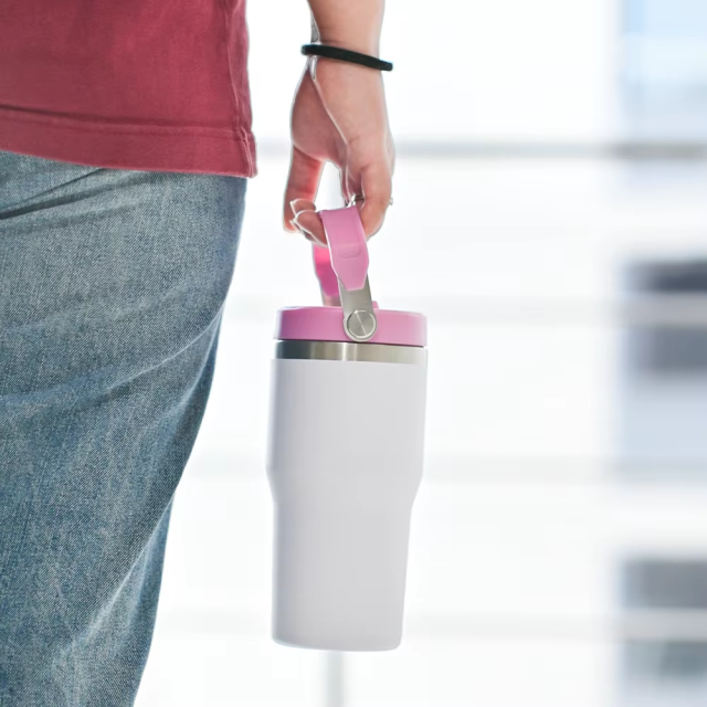 20OZ Personalized Insulated Tumbler With Straw - Leak Proof Kids Water Bottle