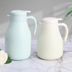 2L Large Capacity Coffee Pot - Reusable Stainless Steel Water Bottle