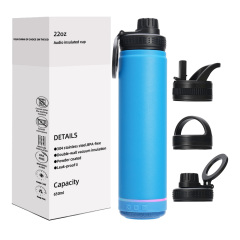 14/18/22oz Portable Insulated Stainless Steel Smart  Music Water Bottle with Premium Wireless Speaker.