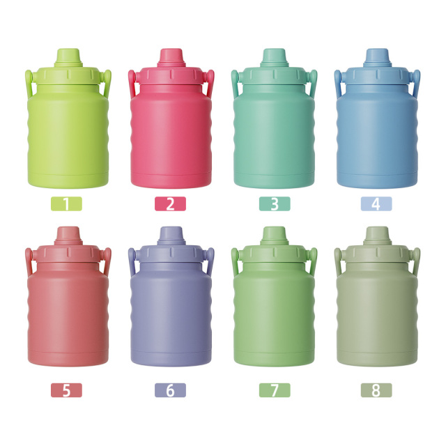 1.2L/1.8L New Handle Space Tumbler Stainless Steel Vacuum Insulated Eco-Friendly Drinkware with Handle Cup Lid