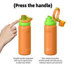 Yuchuan 350/500/750/950ml Stainless Steel Sports Water Bottle | BPA Free Leakproof Vacuum Insulated Flask for Gym Travel Camping
