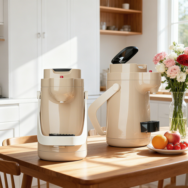 2026 Trending 2.5L Stainless Steel Air Pressure Coffee Dispenser | Eco-Friendly Vacuum Insulated Thermal Airpot