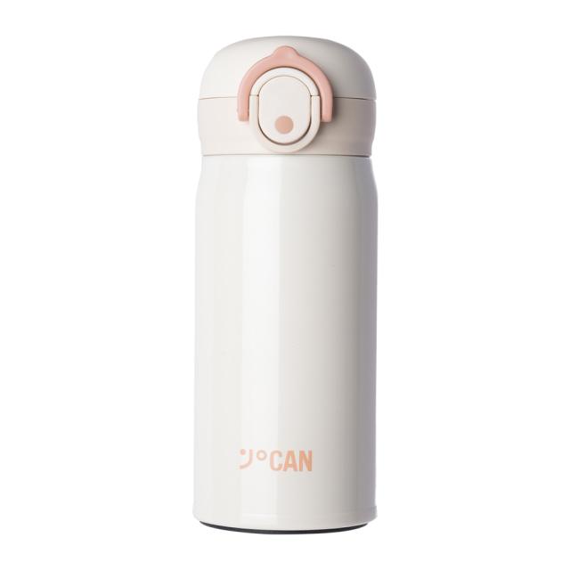 350ml/500ml Classic Stainless Steel Thermos with One-Click Flip Lid, 12-24 Hours Hot & Cold Retention, Cold Resistant Design for Travel