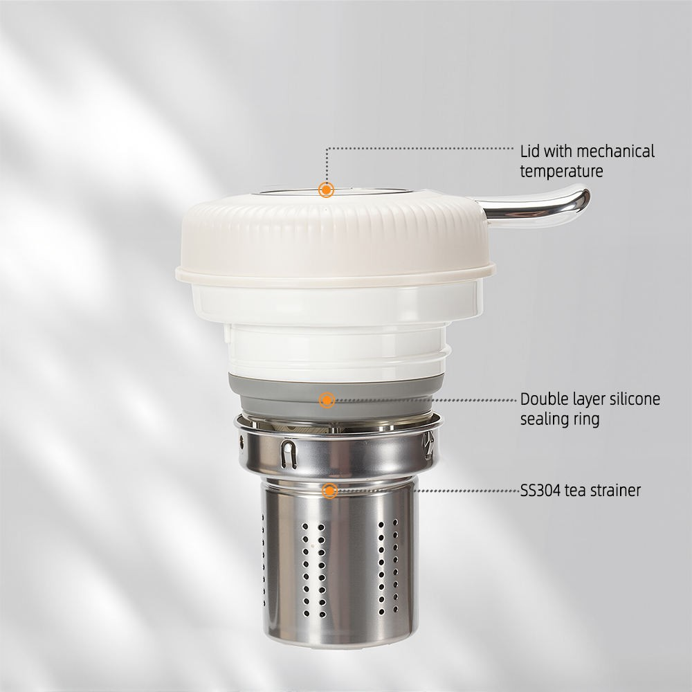 1L 316 Stainless Steel Smart Vacuum Insulated Flask with LED Temperature Display