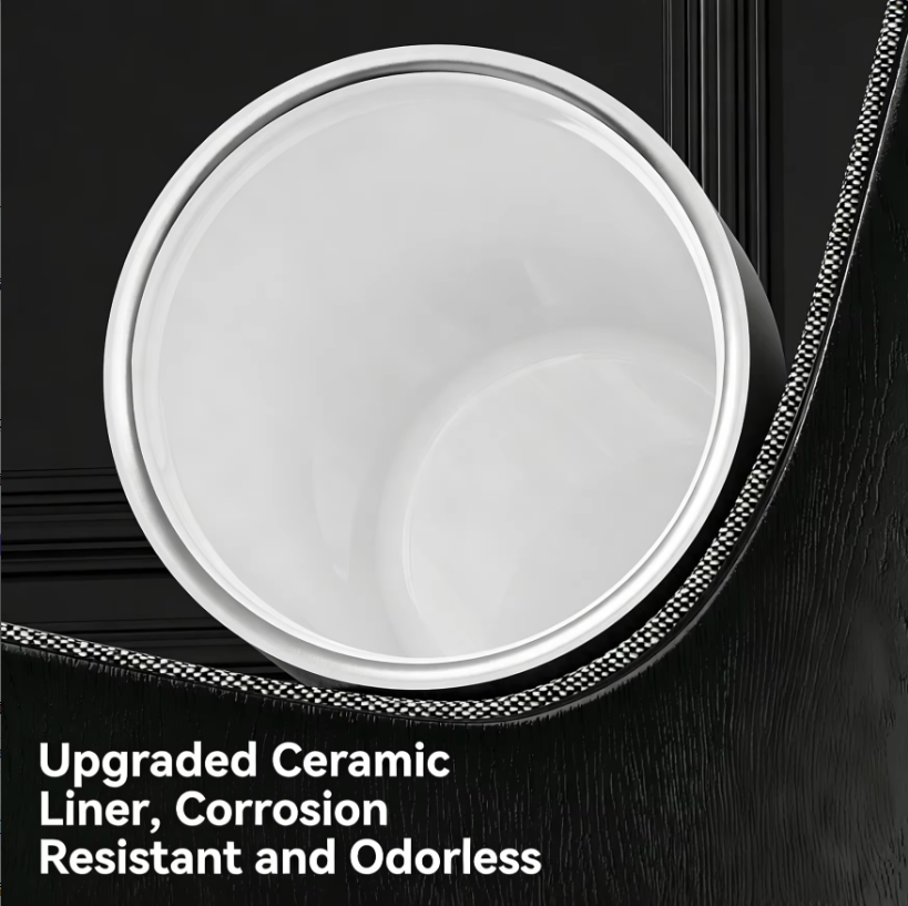 460ml Luxury Stainless Steel Vacuum Insulated Coffee Cup with Lid & Straw | 12-24H Hot/Cold Retention, Eco-Friendly Reusable Drinkware