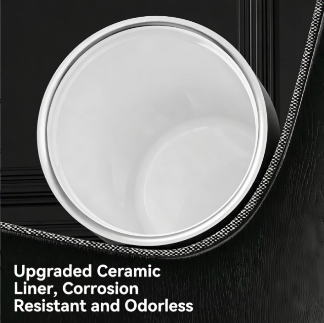 460ml Luxury Stainless Steel Vacuum Insulated Coffee Cup with Lid & Straw | 12-24H Hot/Cold Retention, Eco-Friendly Reusable Drinkware