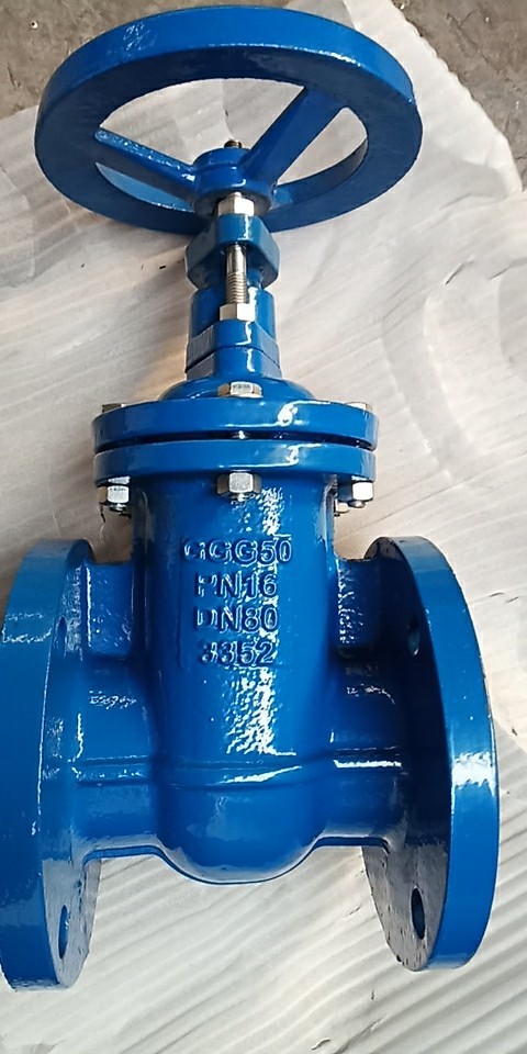 DIN Metal Seal Non-Rising Stem Gate Valve F4/F5
