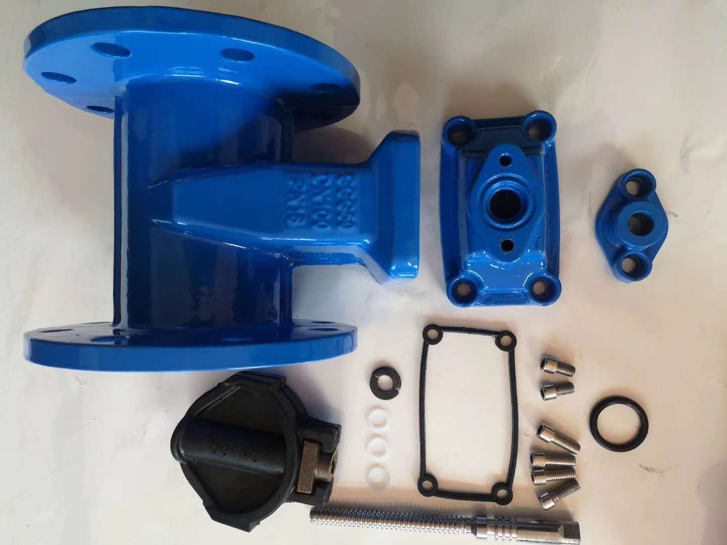 DIN Resilient Seat Non Rising Stem Gate Valve F4/F5