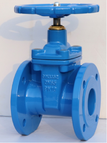 DIN Resilient Seat Non Rising Stem Gate Valve F4/F5