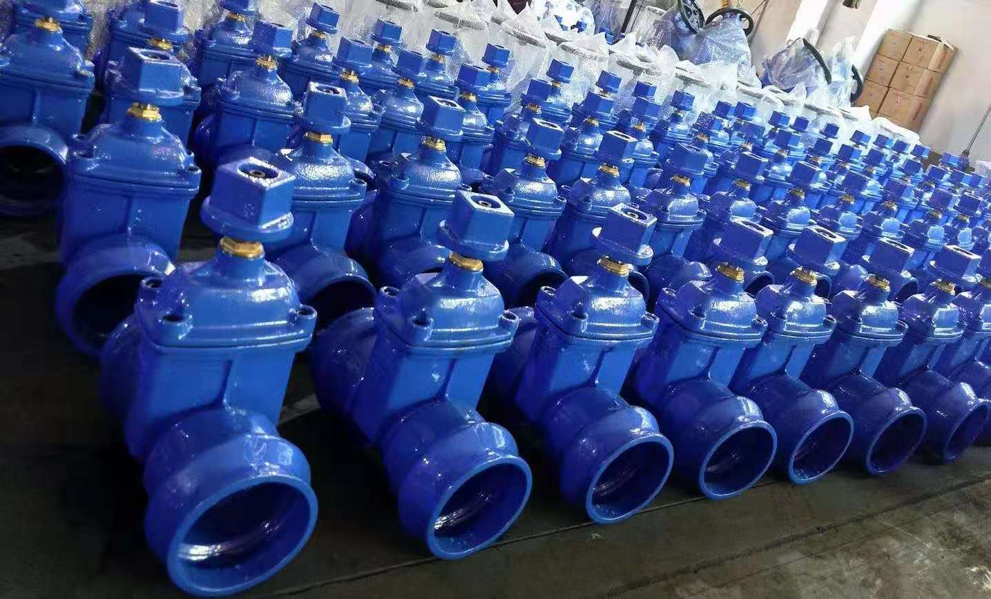 Socket End Resilient Seat Gate Valve