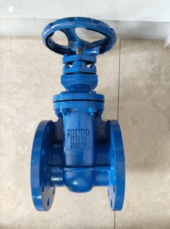 DIN Metal Seal Non-Rising Stem Gate Valve F4/F5
