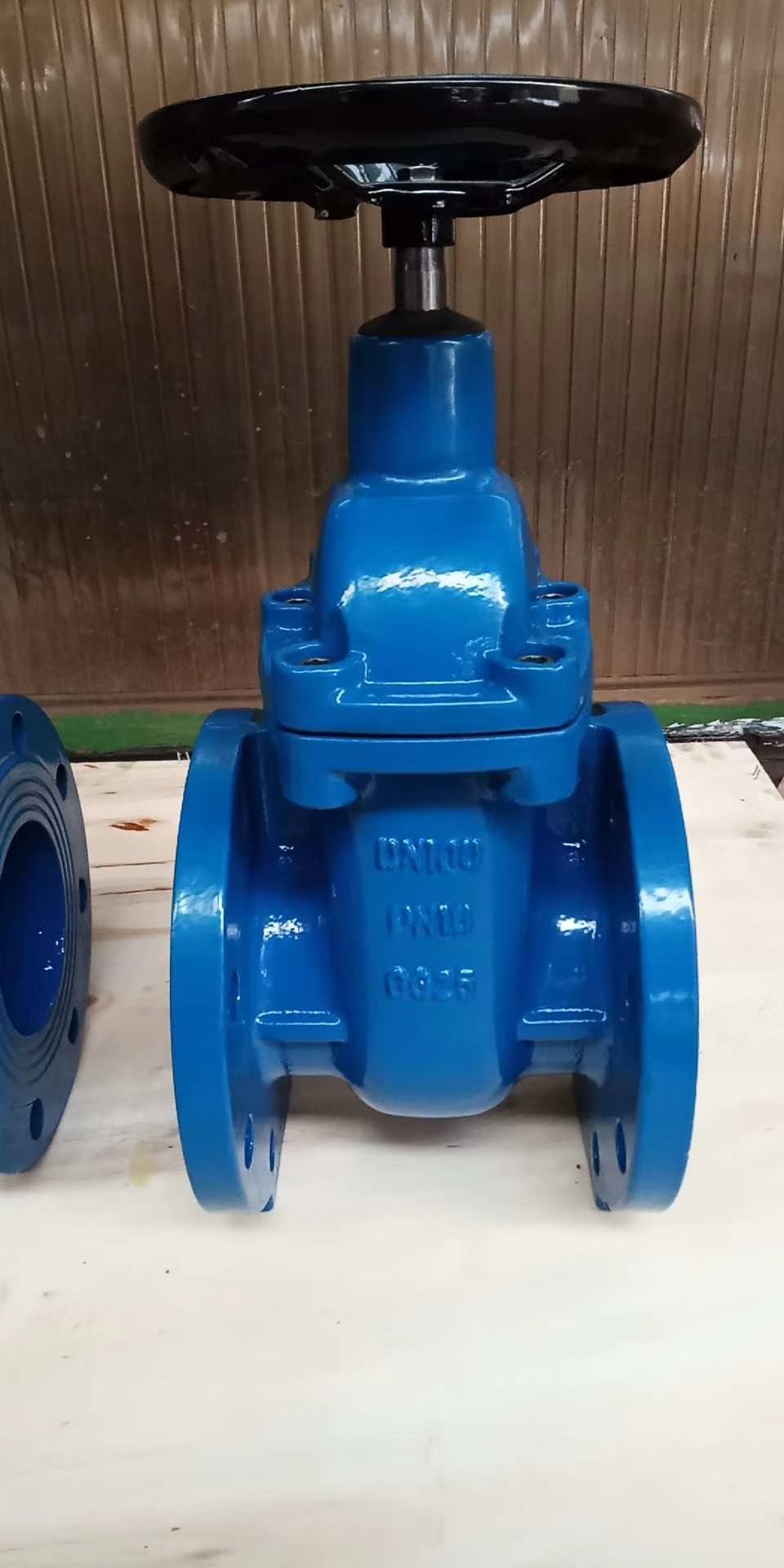 DIN Metal Seal Non-Rising Stem Gate Valve F4/F5
