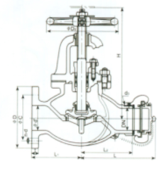 船用铸铁球形软管阀 JIS F7333 5K