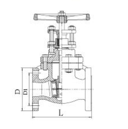 125LB Non Rising Stem Gate Valv