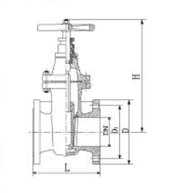 Bs5163 Non Rising Stem Gate Valve