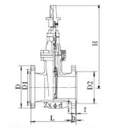 10K Resilient Seat Gate Valve