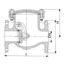 BS5153旋启式止回阀