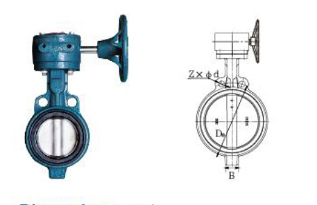 10K Wafer Butterfly Valve
