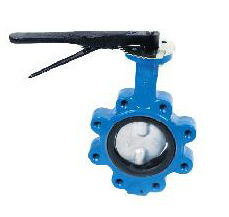 分体轴无销晶片式丁基橡胶阀