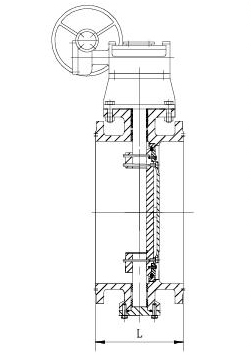 Flanged Double Eccentric Butterfly Valve