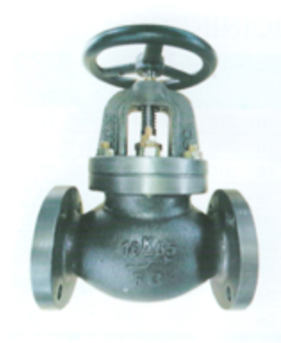 Marine Cast Iron Globe Valves JIS F7307 10K