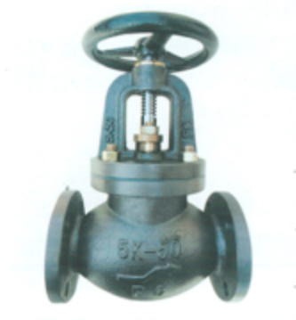 Marine Cast Iron Globe Valves JIS F7305 5K