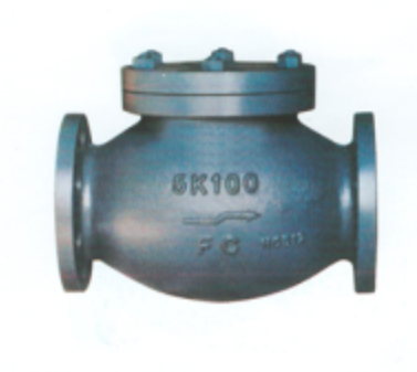 Marine Cast Iron Lift Check Globe Valves JIS F7358 5K
