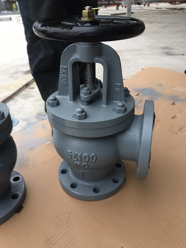 Marine Cast Iron Globe Valves JIS F7305 5K