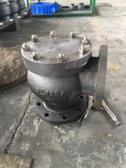 船用铸铁升降式止回球阀 JIS F7358 5K