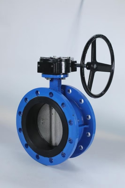 Flange centerline butterfly valve