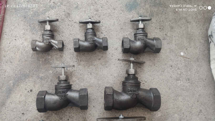 Russian standard threaded globe valve