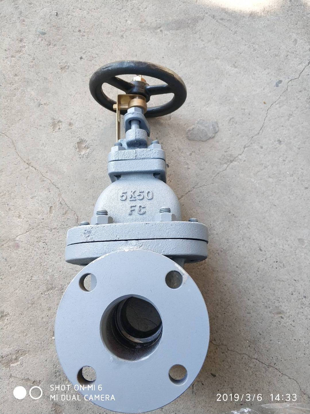 Marine Cast Iron Gate Valves5K、10K、16K