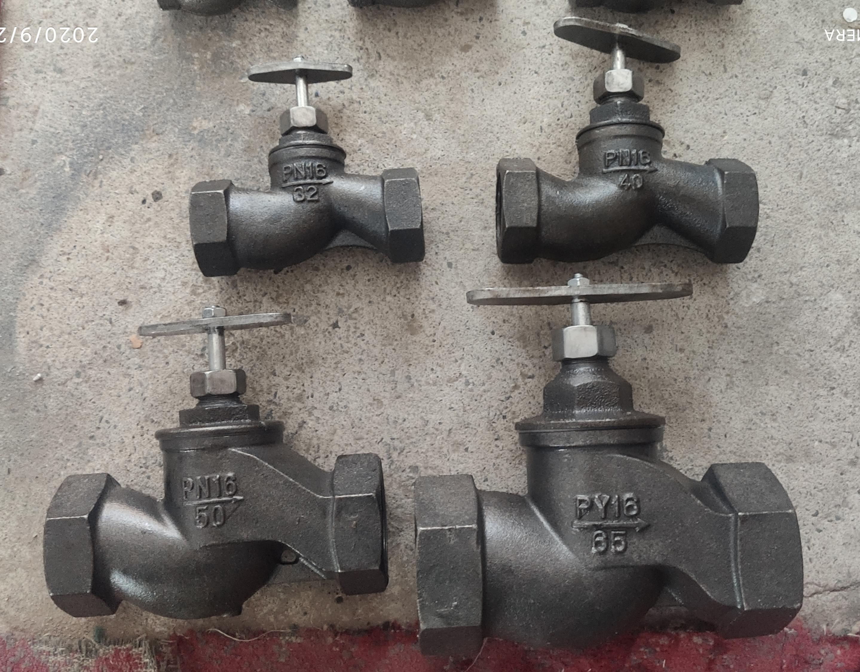 Russian standard threaded globe valve