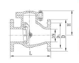 125磅旋启式止回阀