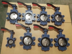 带销的晶片式和凸耳式蝶阀